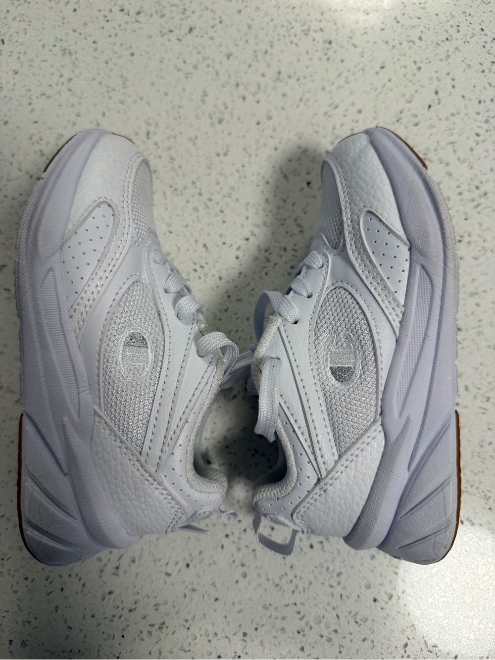 Champion White Lightweight Athletic Sneakers